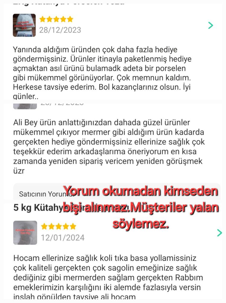6V PORSELEN TAŞ TOZU ÖZELLİKLERİ
