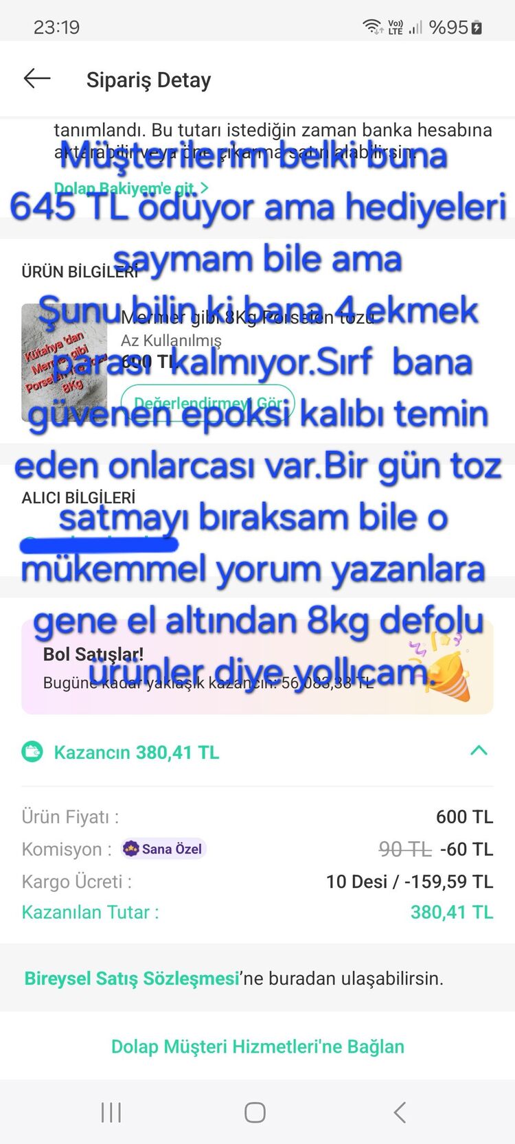 6V PORSELEN TAŞ TOZU ÖZELLİKLERİ