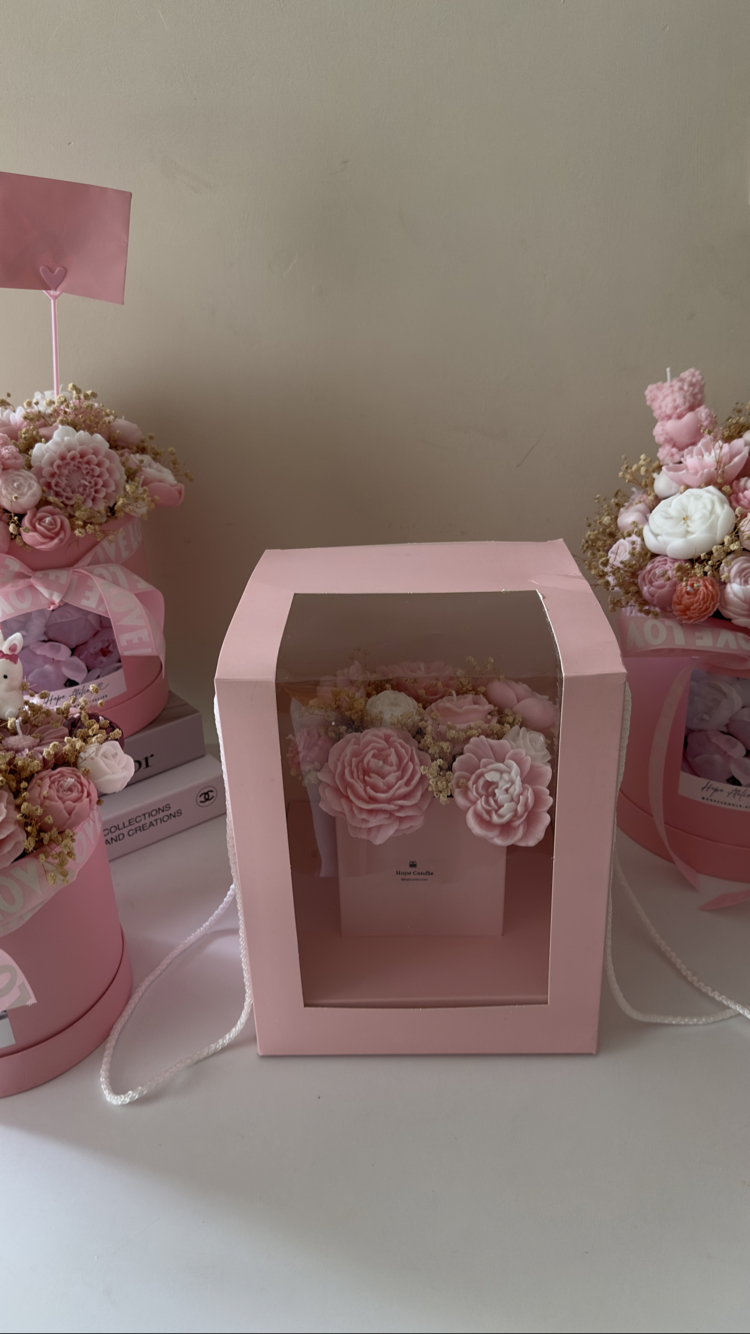Rare - Premium Pembe Çiçekler 