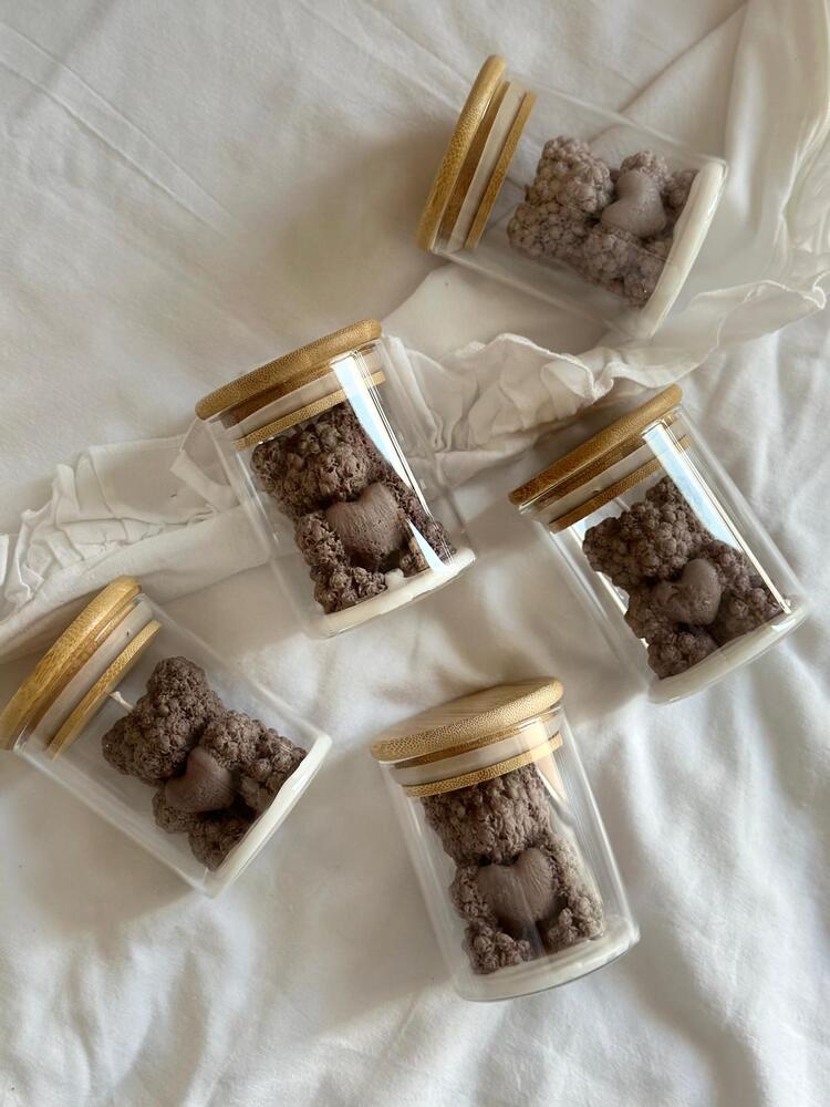  Hediyelik Ayıcık Mum