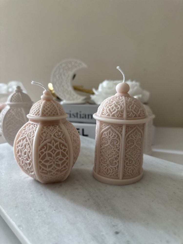 Ramazan Temalı Fener 2’li Mum Seti
