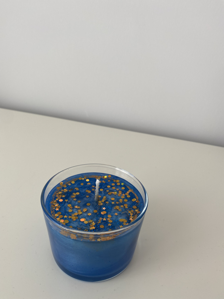Stary night candle