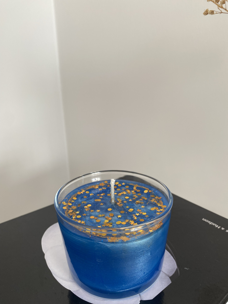 Stary night candle