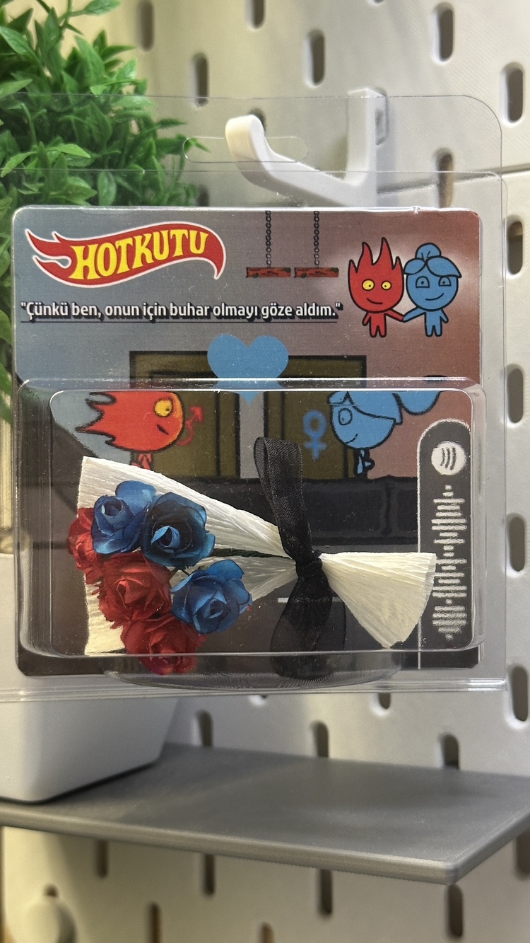 Ateş Ve Su küçük çiçek buket HotKutu