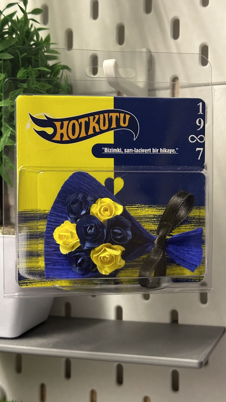Taraftar küçük çiçek buket HotKutu
