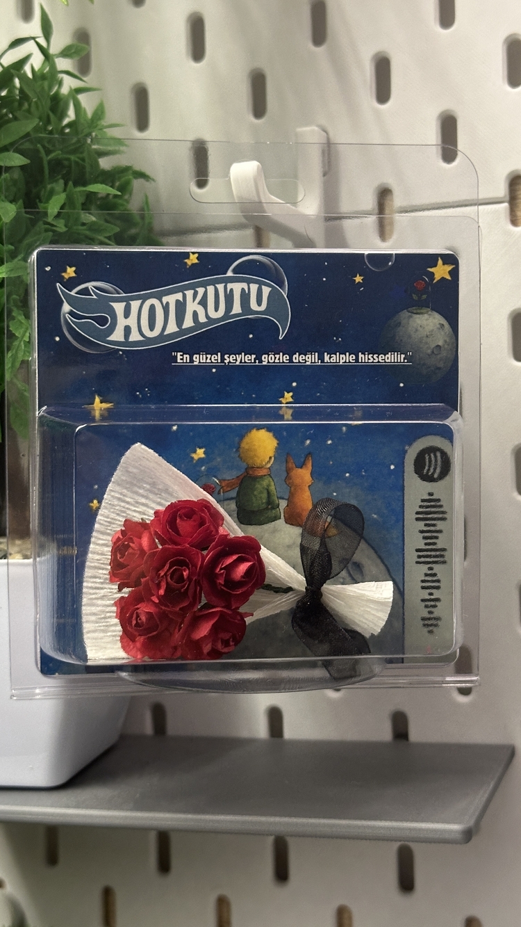 Küçük Prens küçük çiçek buket HotKutu