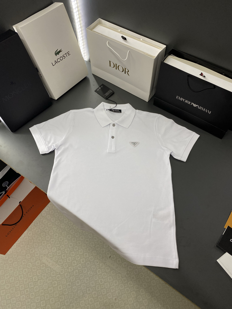 PRADA YAKALI T-SHİRT