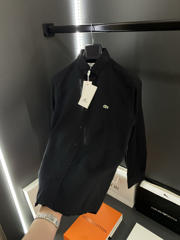 LACOSTE KETEN GÖMLEK
