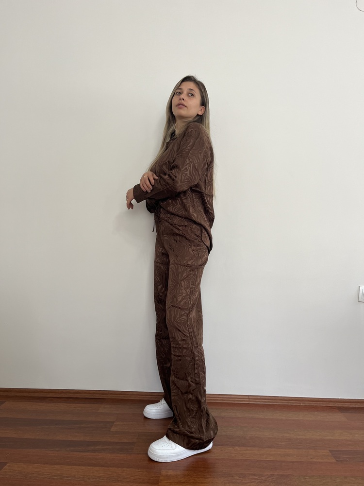 Özel Seri Tasarım Kahverengi Takım