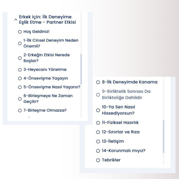 KAVUŞMA PAKETİ-Evlenecek ya da yeni evli çiftler için
