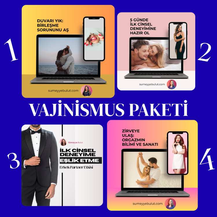 VAJİNİSMUS PAKETİ - 4 Eğitim Bir Arada