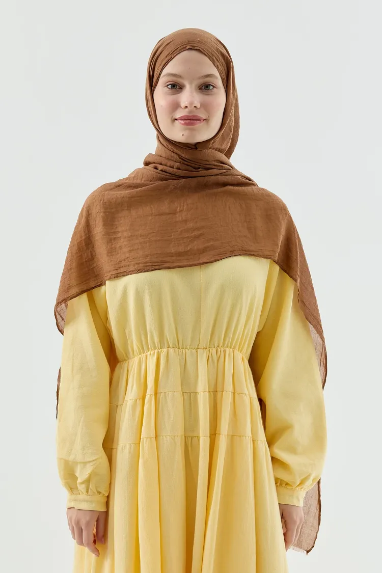 AYA SERİSİ ÇİKOLATA KAHVE ŞAL