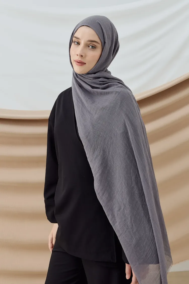 AYA SERİSİ KOYU GRİ ŞAL