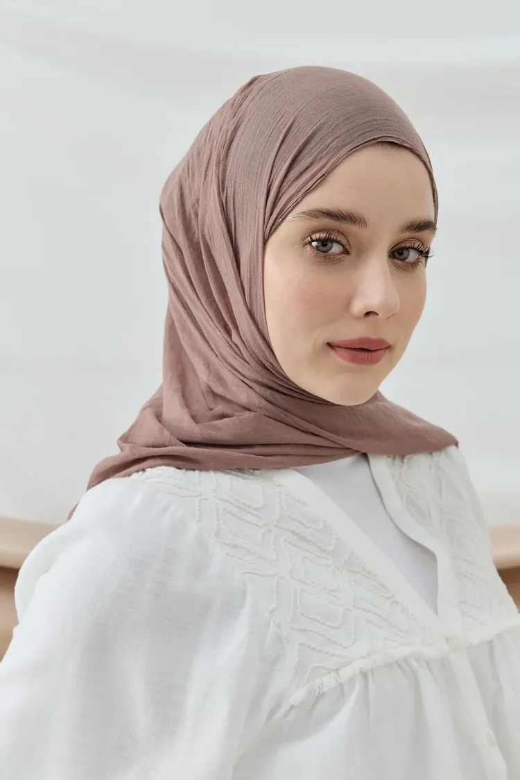 AYA SERİSİ TOZLU KAHVE ŞAL