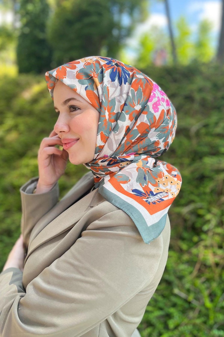 FRESH PAMUK MODERN PASTEL EŞARP