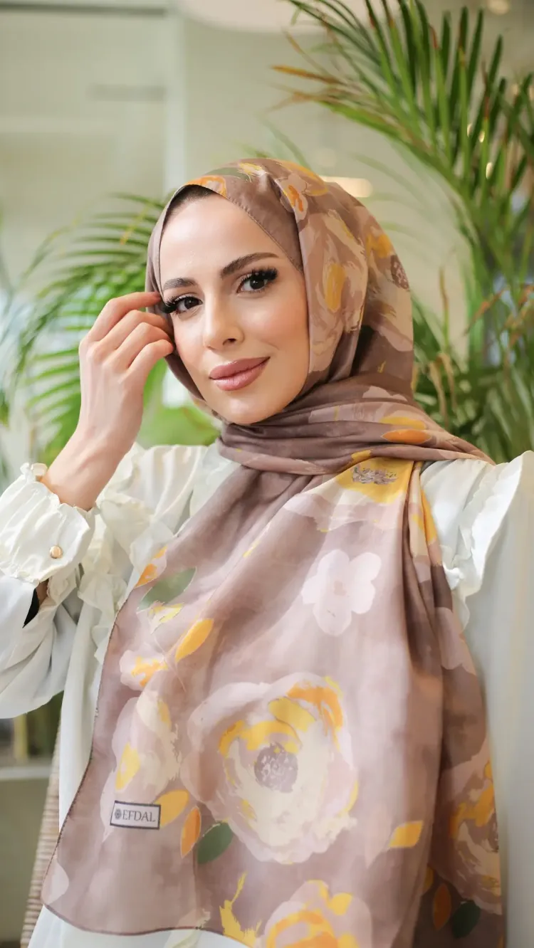 ROSA İTHAL İPLİK SOFT BEJ-VİZYON ŞAL