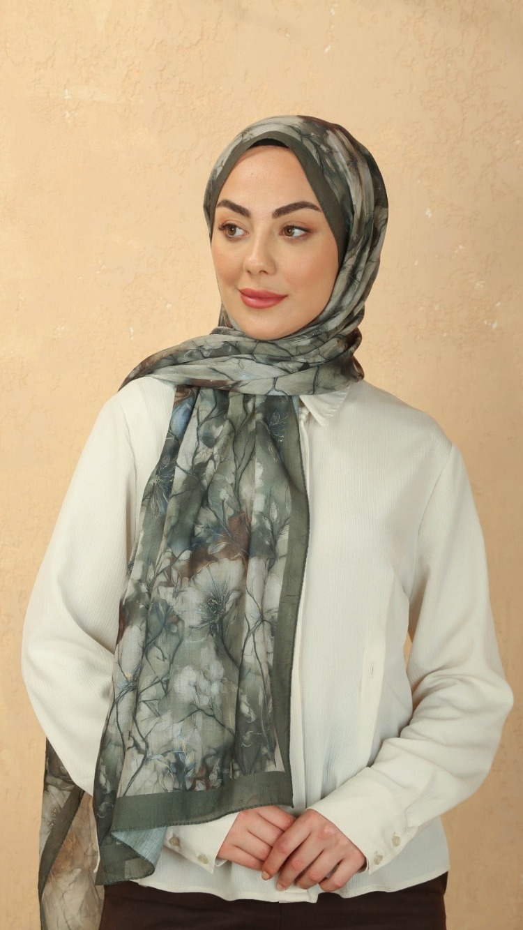 LOCELLA VUAL KRAŞ YEŞİL ŞAL