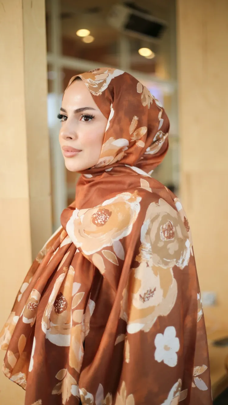 ROSA İTHAL İPLİK SOFT  ACI KAHVE ŞAL