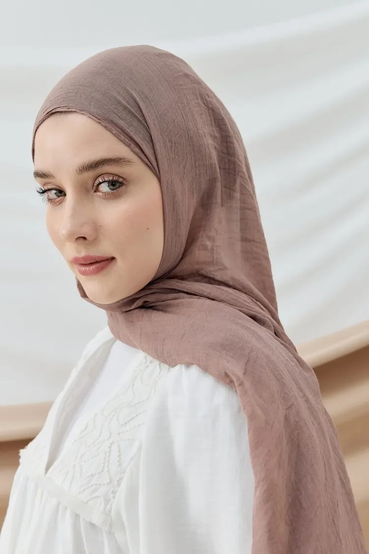 AYA SERİSİ TOZLU KAHVE ŞAL