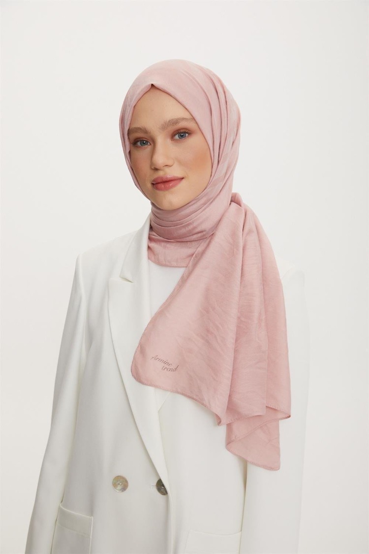 ARMİNE TREND OUTLET SOFT PEMBE ORGANİK KOTON ŞAL