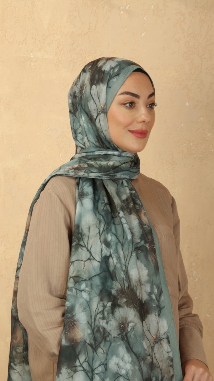 LOCELLA VUAL KRAŞ  MİNT YEŞİLİ ŞAL