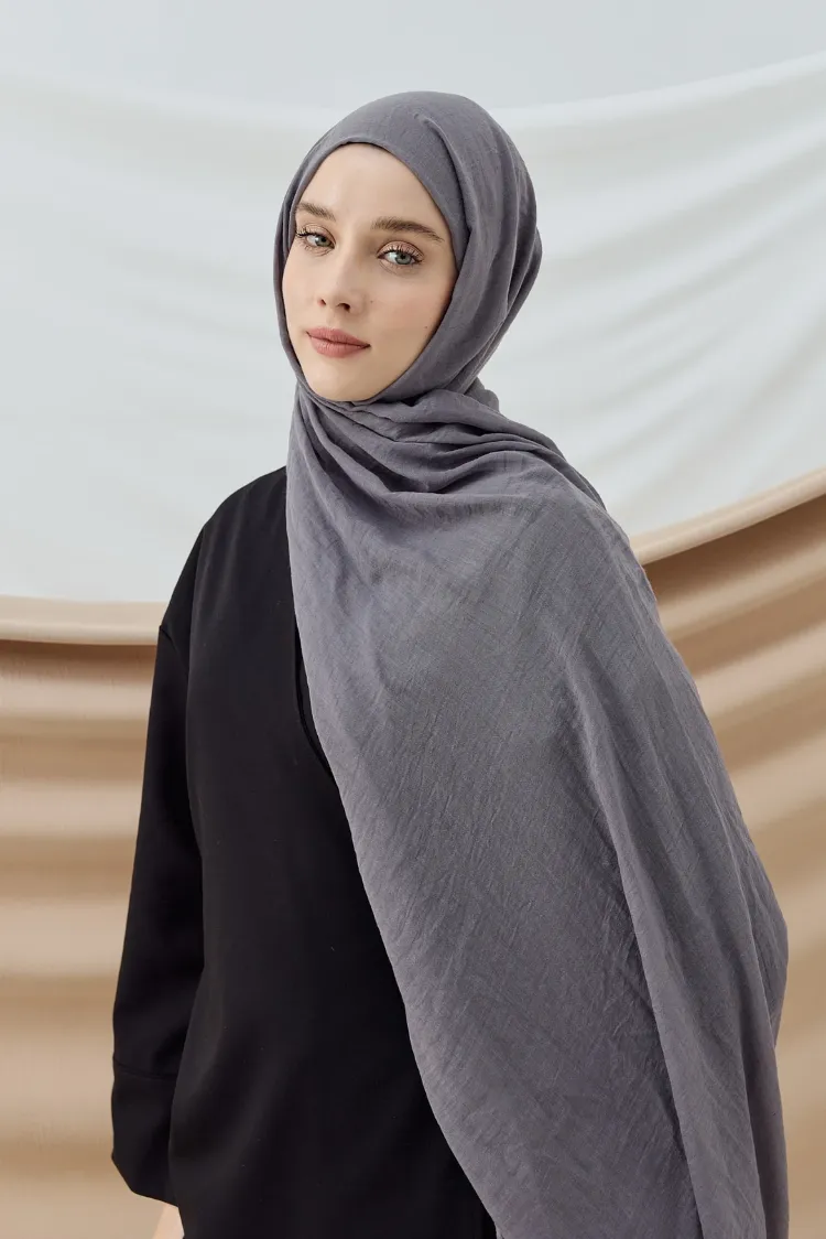 AYA SERİSİ KOYU GRİ ŞAL