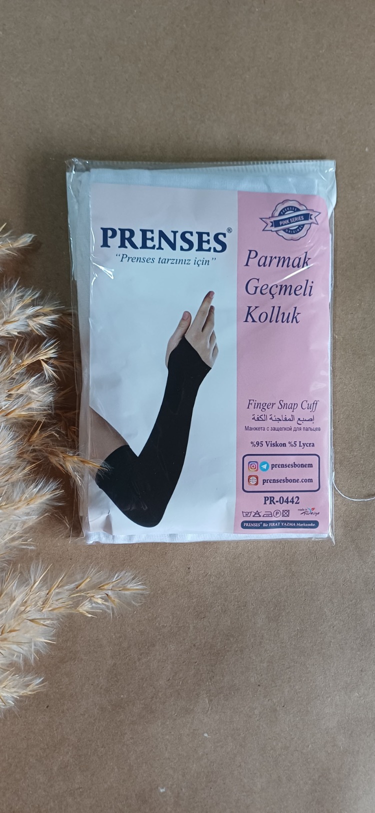 PARMAK GEÇMELİ KOLLUK - BEYAZ