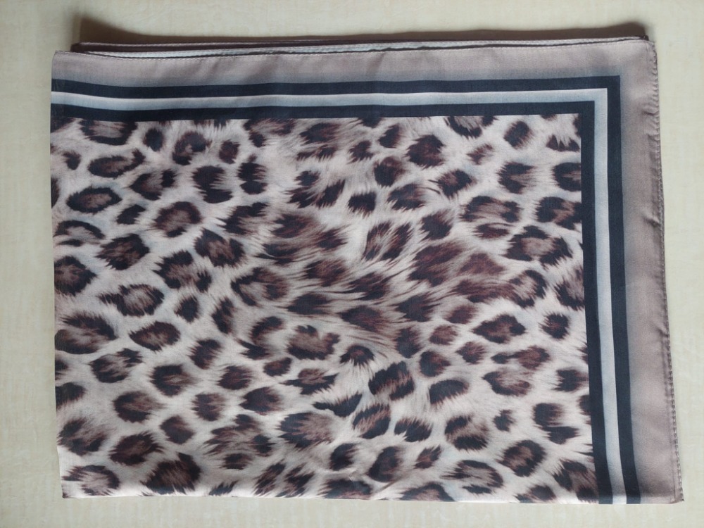 LEOPAR DESEN VİZON ŞAL