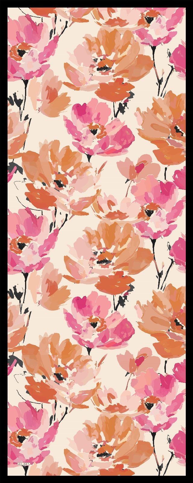 GİZEM DESEN MERCAN PEMBE BAMBU KRAŞ ŞAL