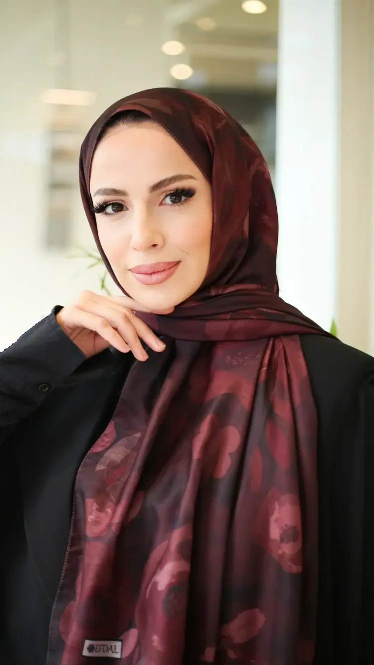 ROSA İTHAL İPLİK SOFT  BORDO ŞAL