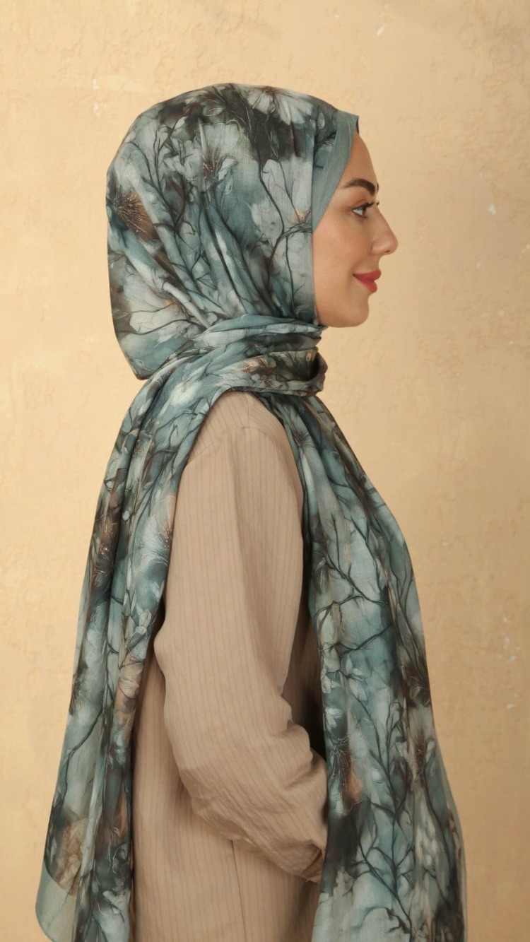 LOCELLA VUAL KRAŞ  MİNT YEŞİLİ ŞAL