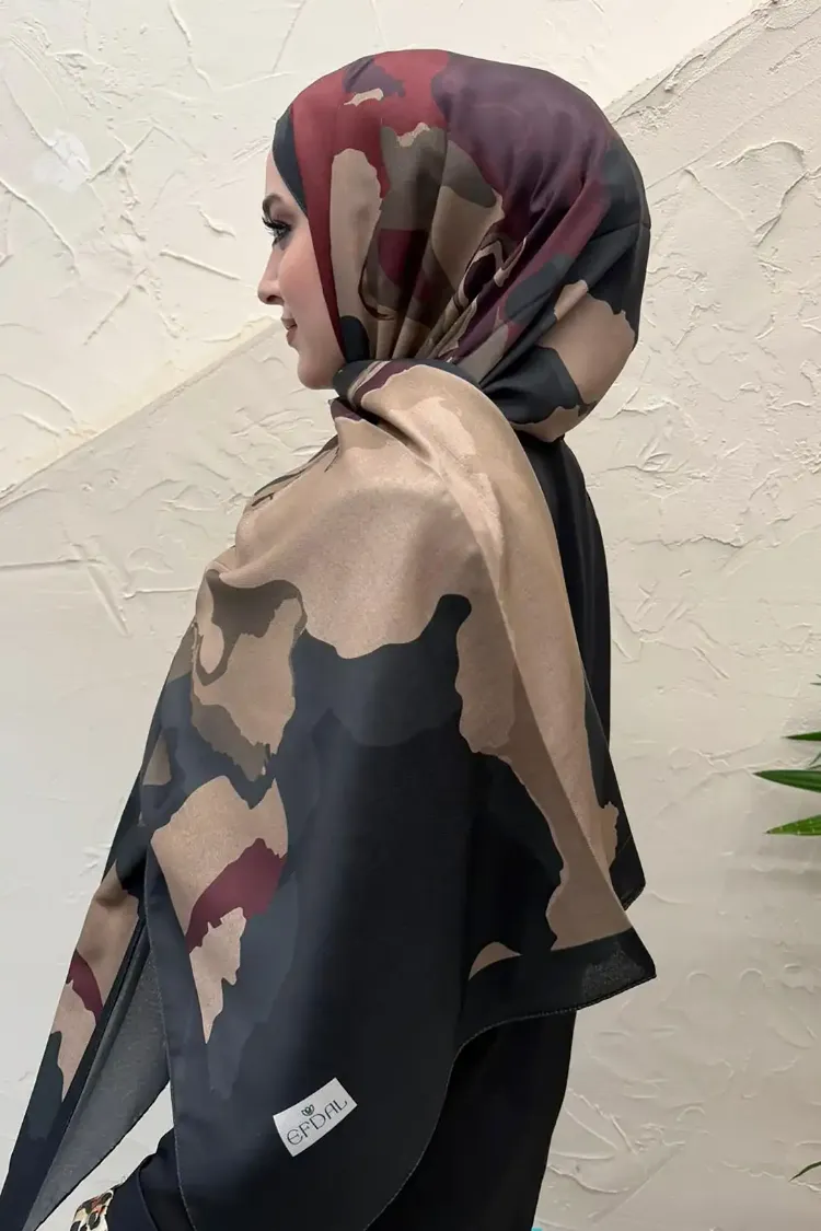 SOYUT DESEN VUAL SOFT SİYAH ŞAL