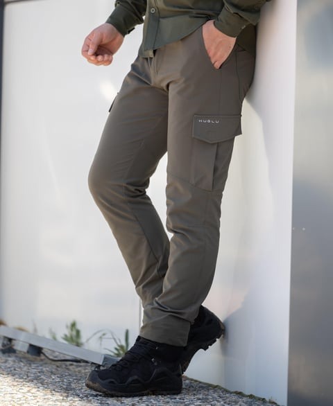 KARGO CEPLİ ESNEK PANTOLON
