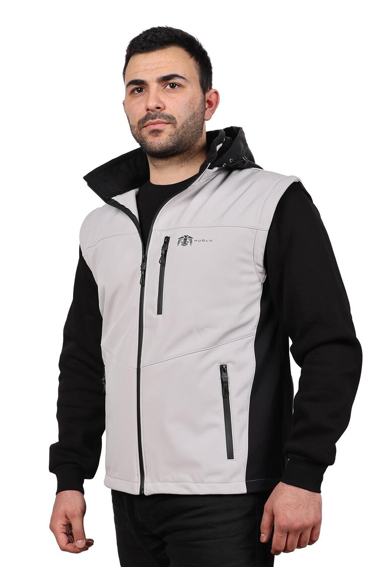 SOFTSHELL MONT- İKİ RENK, YELEK FONKSİYONEL