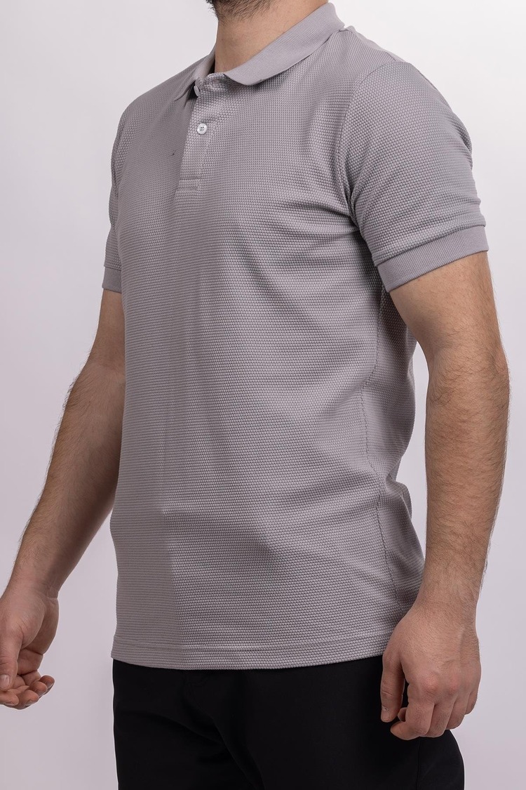 PETEK DESEN PAMUKLU POLO YAKA TİŞÖRT