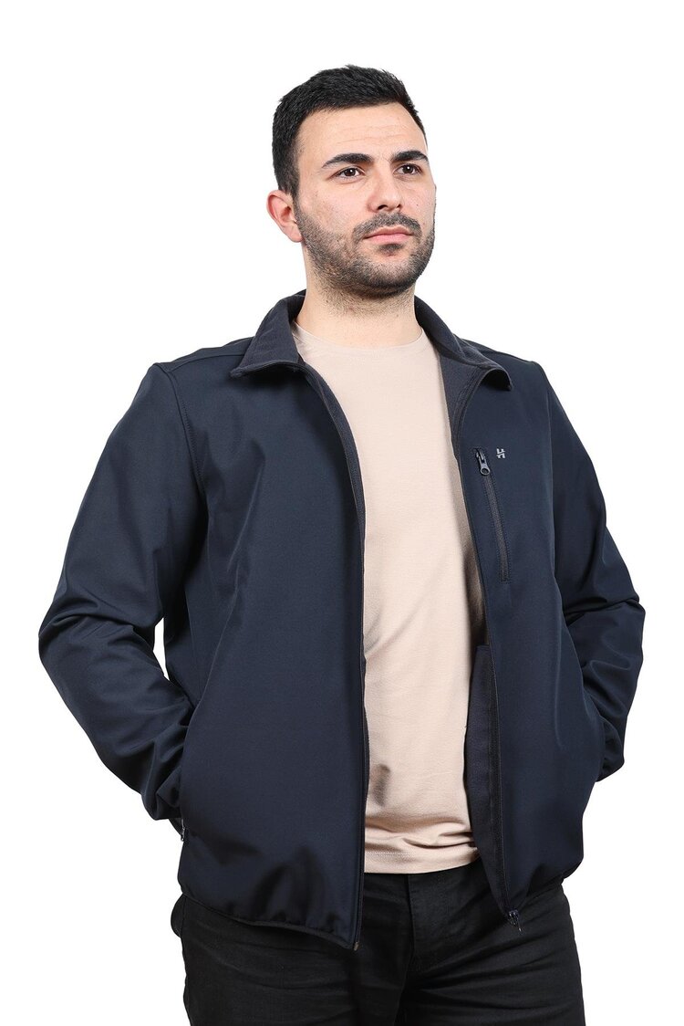 SOFTSHELL MONT - KAPÜŞONSUZ DİK YAKA