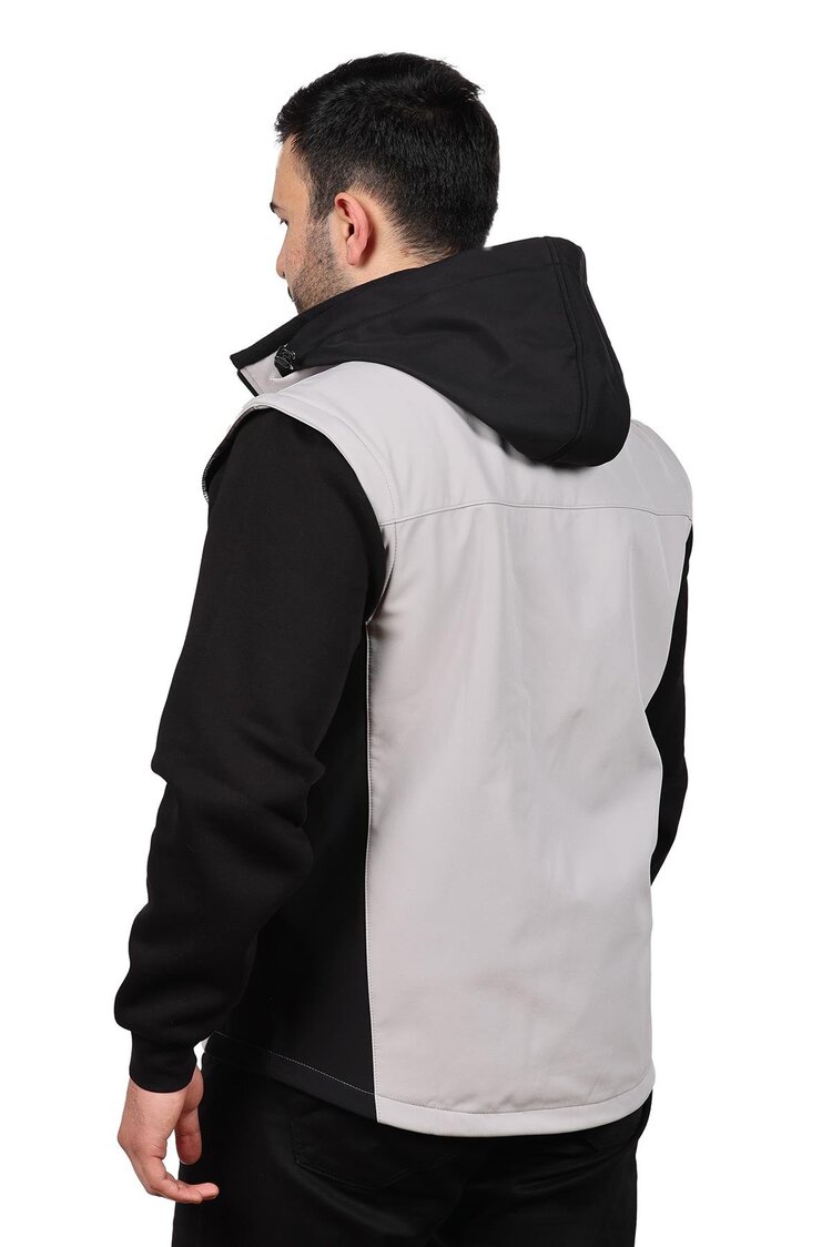 SOFTSHELL MONT- İKİ RENK, YELEK FONKSİYONEL