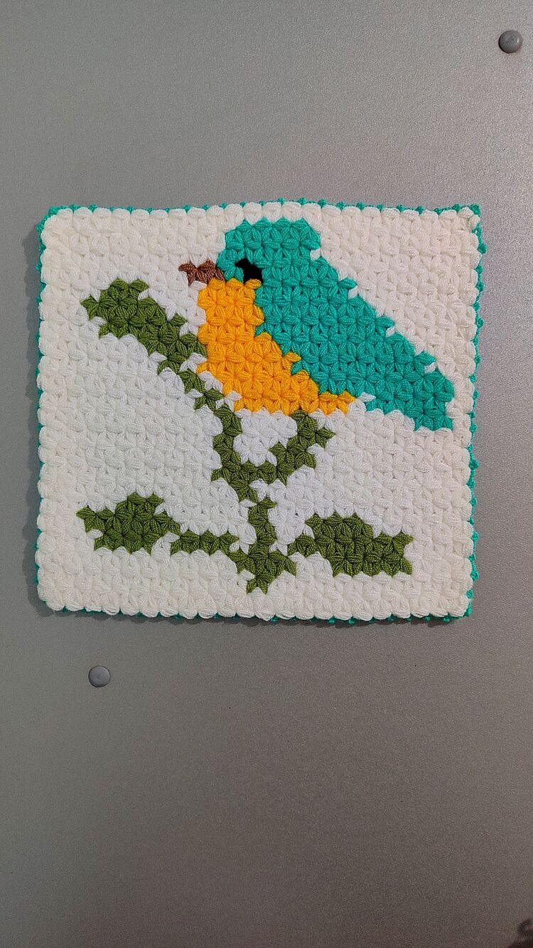 Daldaki Kuş Modelli Lif