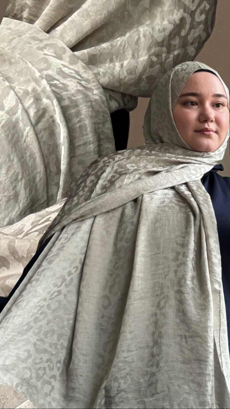 Ayrobin Pamuk Jakar Şal ( Ihlamur )