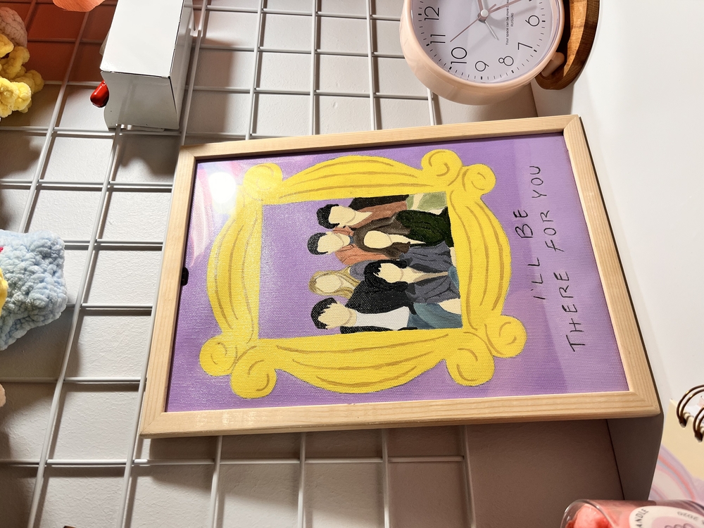 “Friends” Çerçeveli Tablo
