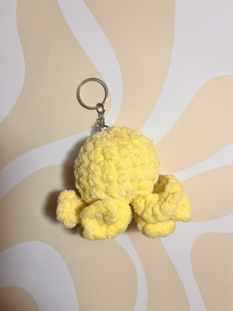 Sarı Ahtapot : Amigurumi Charm