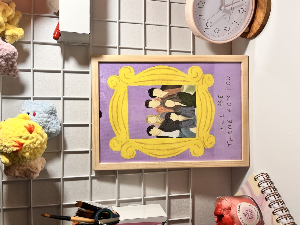 “Friends” Çerçeveli Tablo
