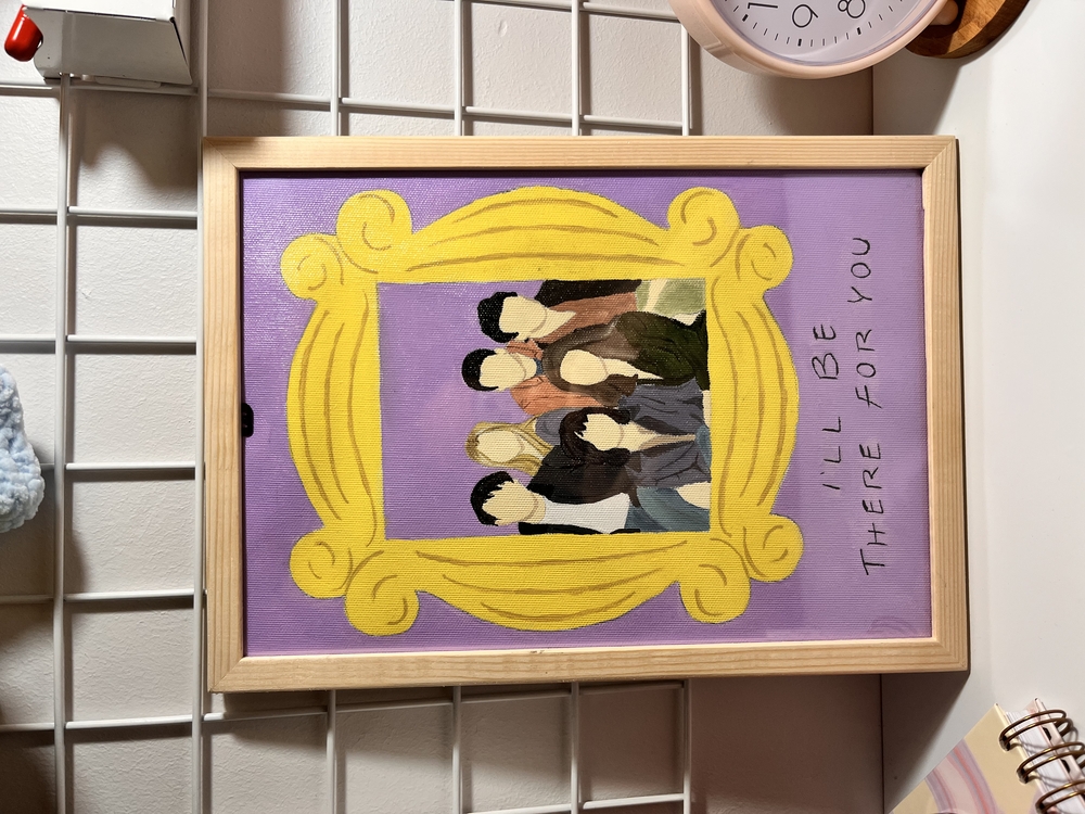 “Friends” Çerçeveli Tablo