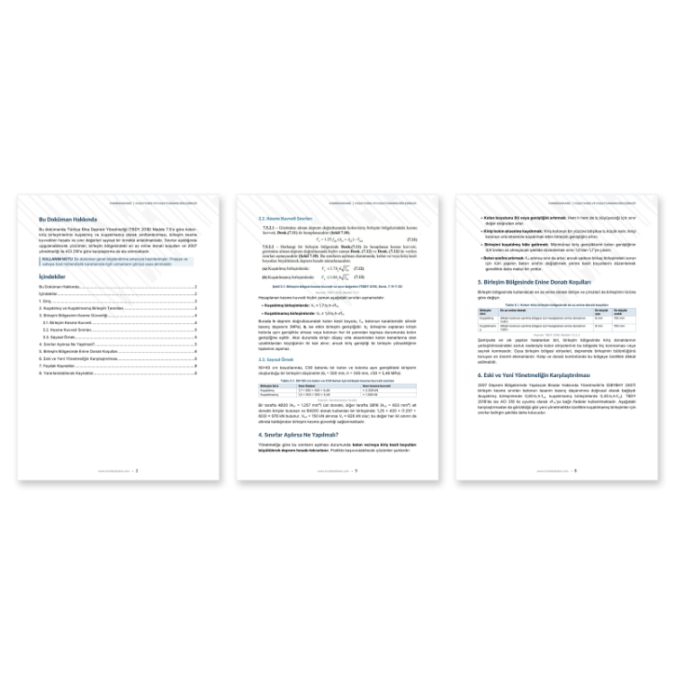 Kuşatılmış ve Kuşatılmamış Birleşimler – PDF Doküman (Humbarahane)