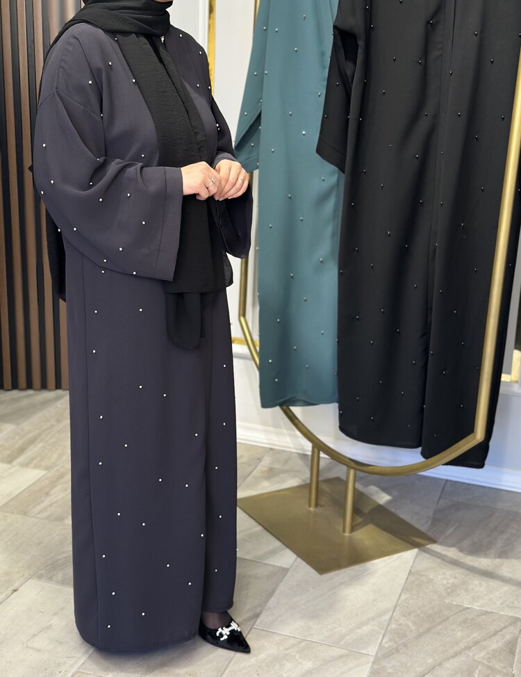 DİLA ANTRASİT ABAYA 