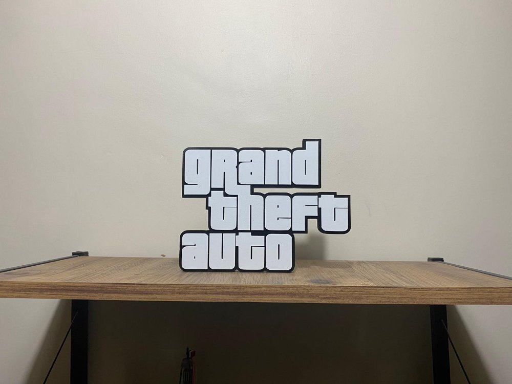 GTA Masasütü Logosu "Los Santos Esintisi"