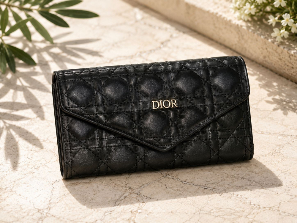 Dior Siyah Cüzdan
