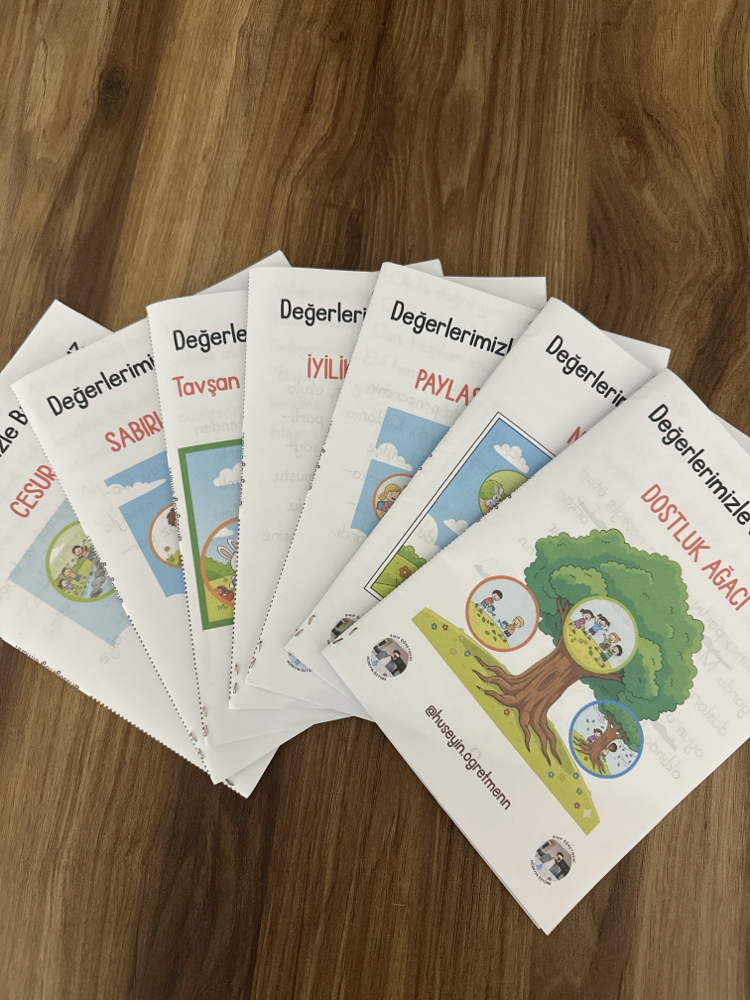 Değerlerimizle Büyüyoruz (7 Kitaplık PDF Seri)