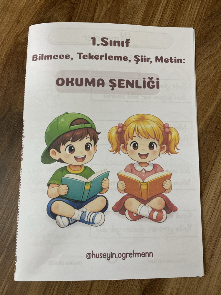 1.Sınıflar Okuma Şenliği