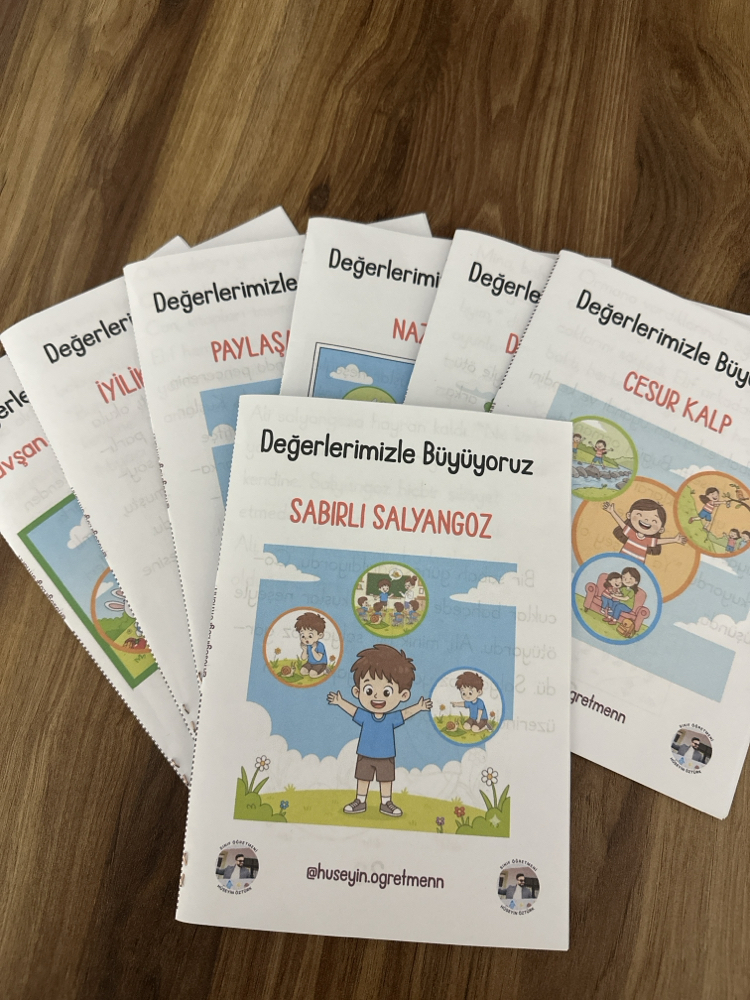 Değerlerimizle Büyüyoruz (7 Kitaplık PDF Seri)